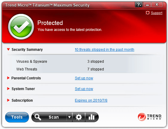 Trend Micro Titanium Maximum Security