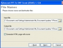 Selecting PPT file for conversion.