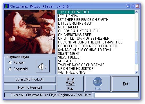 Christmas Music Player-Example 1