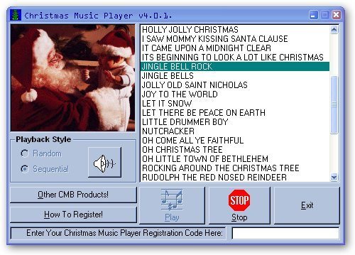 Christmas Music Player-Example 2