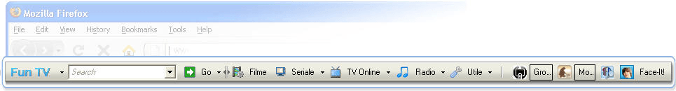 Fun TV Toolbar - General view