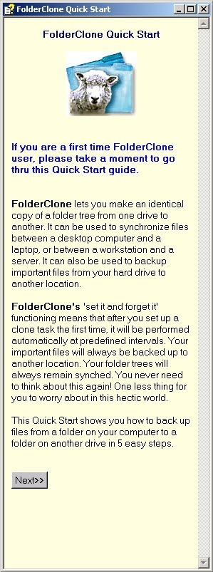 FolderClone Quick Start