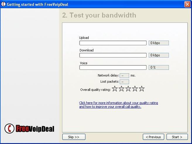 Test your bandwidth