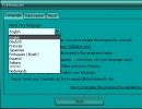 Settings has just a few options. Here, you can see the multilingual options