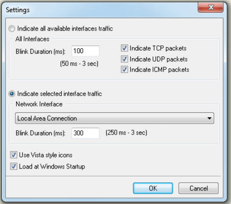 Network Activity Indicator for Windows 7