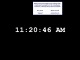 Full Screen Digital Clock Software