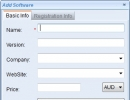 Add Software Dialog Box