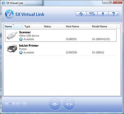 Silex Virtual Link_User interface