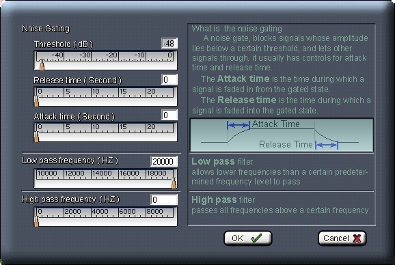 Noise Reduction Settings