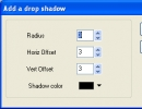 Add a drop shadow