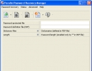 Main window of the program Parallel Password Recovery.