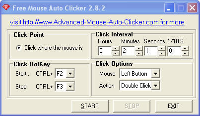 Double click setting