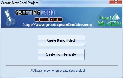 Create new project