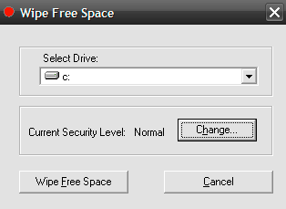 Wire free space