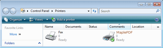 Icon printers