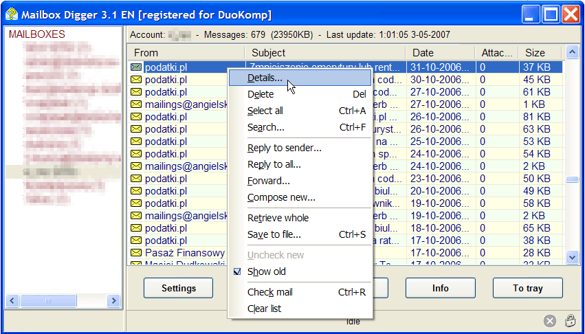 Main Window