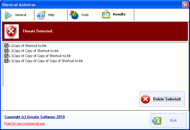 Screenshot 2 of Shortcut Antivirus