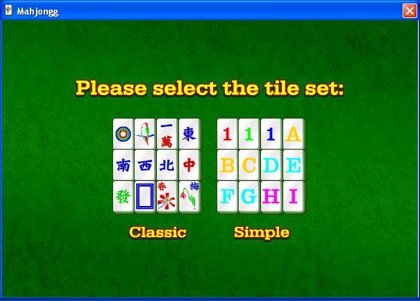 Select tile set