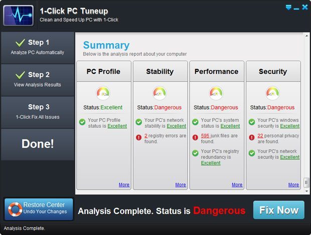 1Click PC Tuneup