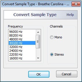 Sample Type Converter