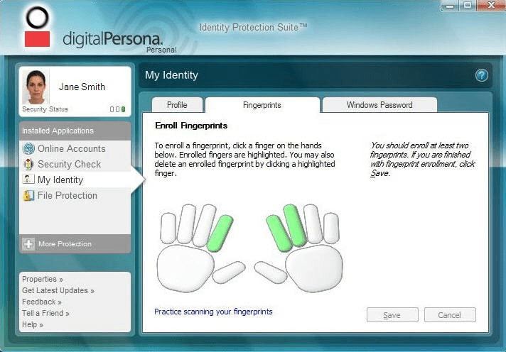 DigitalPersona One Touch for Windows SDK