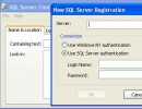 New SQL server registration