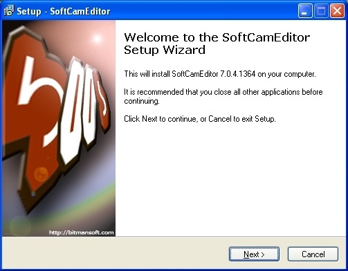 SoftCamEditor setup