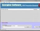 Snapshot of Energizer PDF Protection Remover Software