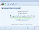 The Registry Optimizer cleans and defragments the registry.