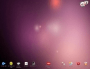 Image of desktop with Ubuntu Skin Pack installed.