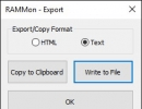 Exporting Options