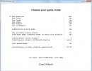 Game Mode Selection