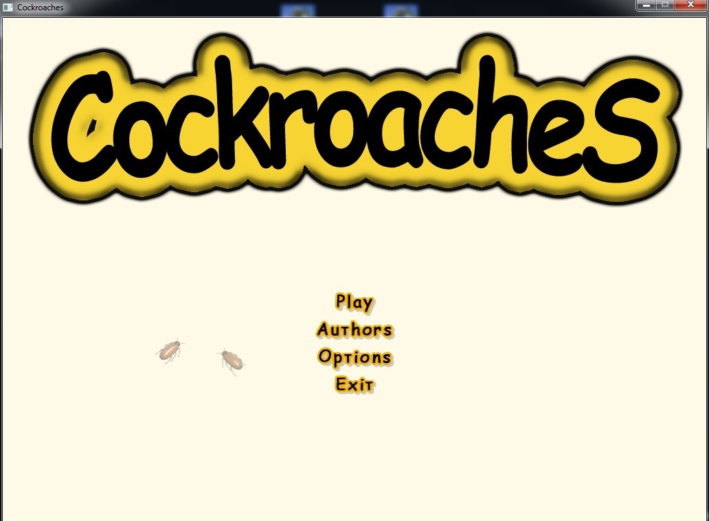 Main menu