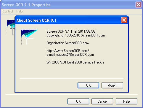 About screen