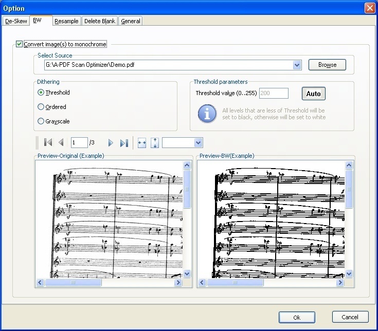 Black & White Conversion Settings