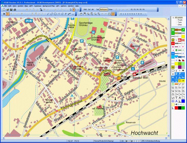 City map example