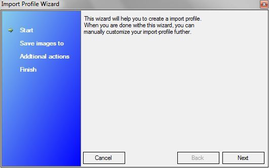 Import Profile Wizard -1