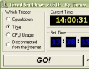 What time do you want to shutdown your computer?