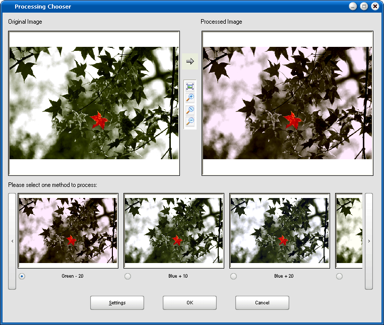 Applying RGB Adjust