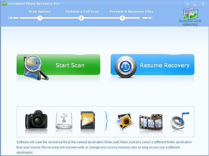 Corrupted Photo Recovery Pro