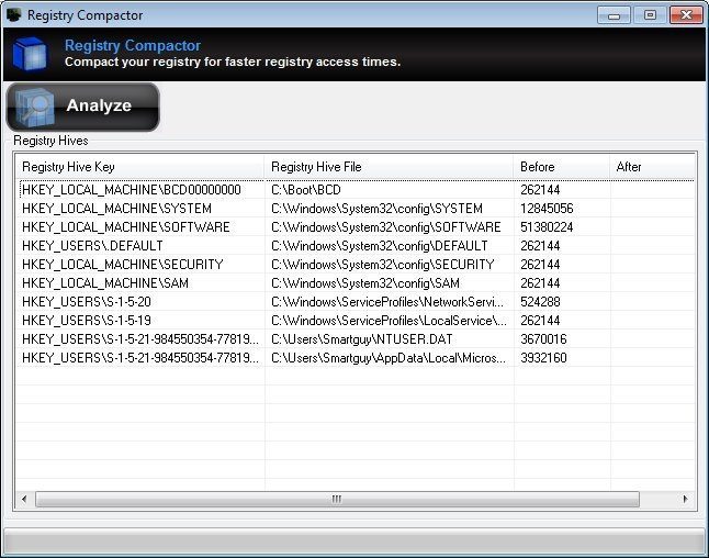 Registry Compactor