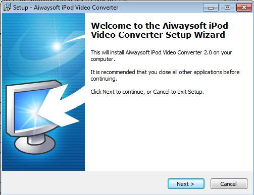 Setup wizard