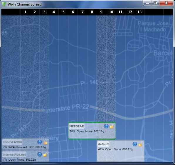 Friendly Neighborhood - Virtual Map Access Points
