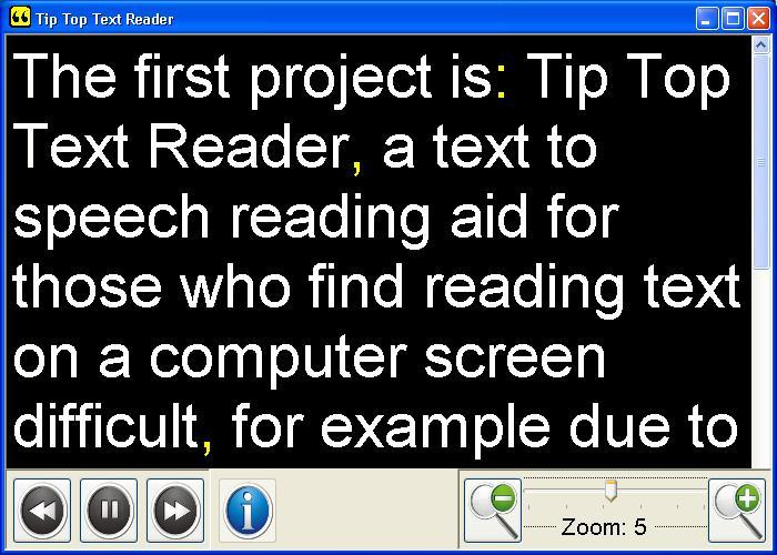 Text Enlarging Capabilities