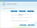 Import Contacts window