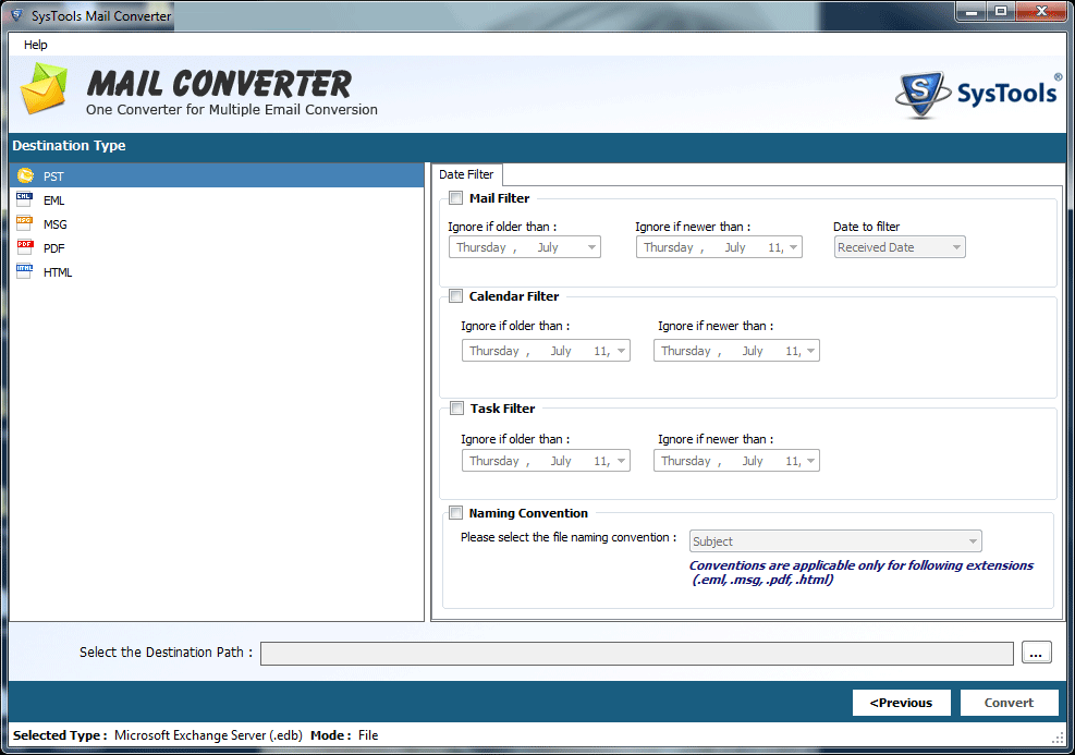 Mail Converter Software