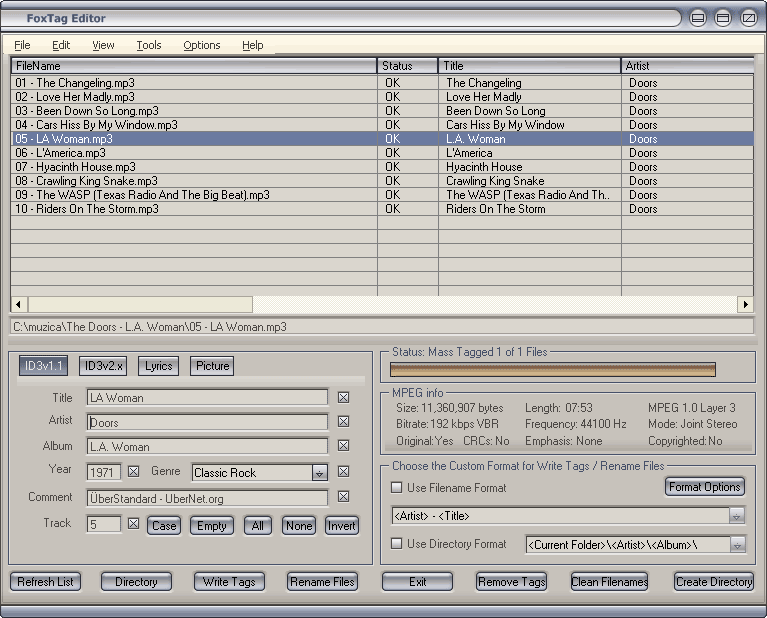 Program window