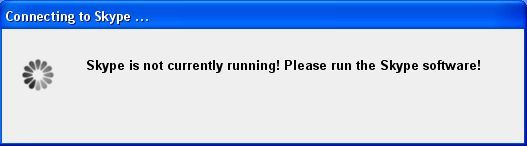 Connecting to Skype
