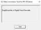 Data Conversion Tool for PA-VR Series