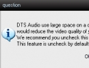 DTS audio